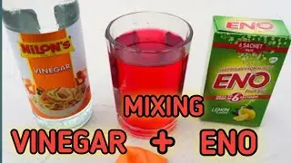 ENO VS VINEGAR | WE MIXED ENO AND VINEGAR | केया होगा इन दोनो को मिलाने के बाद #crazyxyz #experiment