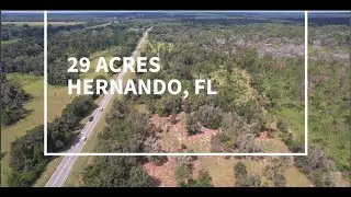 29 Dream Acreage Backing to Withlacoochee Trail | Hernando, FL Land for Sale