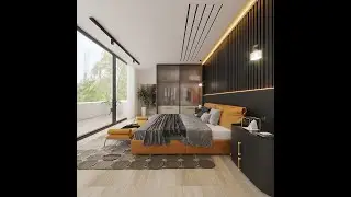 lumion cinematic  interior walkthrough -Maurine Moderne  Master bedroom