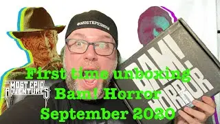 Bam! Horror LIVE unboxing September 2020 #BAMMER