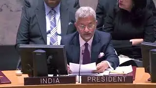 Statement by Dr. S. Jaishankar at the UNSC Briefing on Global counter-terrorism approach