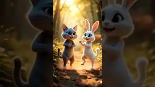 Billi aur khargosh dance kar rahe hain pyar song mein, 😜