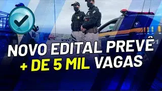 🚨 ACABOU DE SAIR! 😱😱 CONCURSO PRF SOLICITADO COM MAIS DE 5 MIL VAGAS #concursoprf #policial