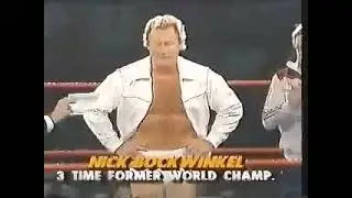 Nick Bockwinkel's verse in the WrestleRock Rumble