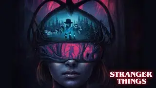 🎧 Stranger Things Synthwave Mix | Hawkins After the Fall (80s Retro)