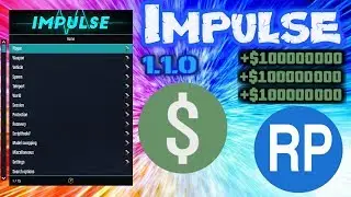 GTA V Online 1.48 Impulse Menu v1.1.0 | GTA 5 Mod Menu PC + Menu | Undetected
