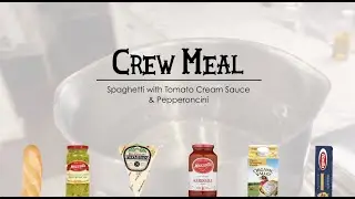 Crew Meal -- Spaghetti Tomato Cream