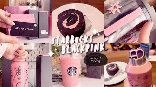 Review Tumbler Starbucks x Blackpink & Cobain Menunya! #aesthetic  #vlog