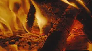 Flames. Wood. Fire Sparks. Crackling Fireplace. Sleeping Relaxing Meditation Study. Fire Sounds
