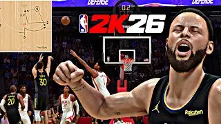NBA2K26 Играйте сейчас онлайн: Golden State Warriors Split Action УНИЧТОЖАЕТ соперника
