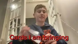 Help me pack my bag for my sports card show!