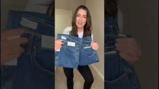 Abercrombie Jeans Curve Love vs. Regular #abercrombie #jeans #ootd #outfit #outfitideas #shortsclip