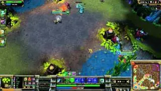 Master Yi gank in mid