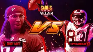 Roddy White vs Flipper Anderson | Saints Greatest Villain