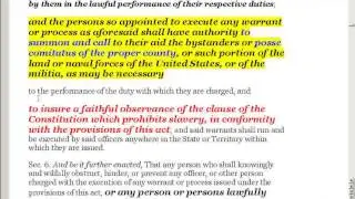 Civl Rights Act 1866 and the Courts