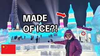 The GRANDEST?! We visited the 2024 Harbin Ice and Snow Festival!