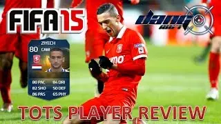 FIFA 15 TOTS HAKIM ZIYECH PLAYER REVIEW + STATS
