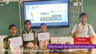 Tobacco Free Generation/School Challenge/ZPHS/Chinnavangali