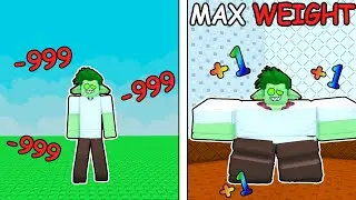 В Roblox за каждый шаг +1 жир каждую секунду...