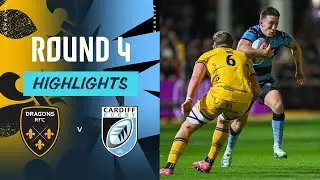 Dragons RFC v Cardiff Rugby | Highlights | Round 4 | URC 25/26