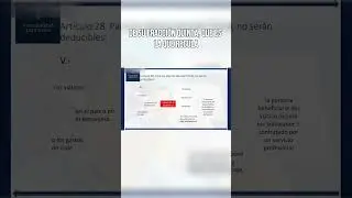 Deducci&oacute;n de Vi&aacute;ticos ✈️🚙🏢   #viaticos #contabilidad