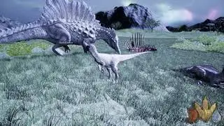 The Isle Gameplay - Utahs kill a Hypo Spino