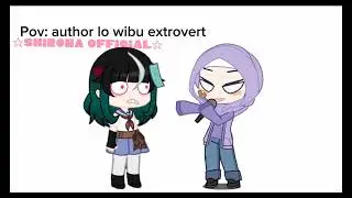 Authorku wibu 🥲 #gachalucu #capcut #memes #subscribe