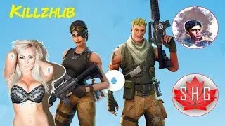 Social Hour Gaming: KILLZHUB| TOP FORTNITE SQUAD  (fortnite battle royal)