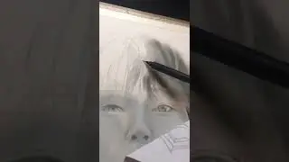 Enhypen-sunoo (Kim Sun Woo) drawing part 6 #enhypen #sunoo #hybe #draw #art #kpop #drawing