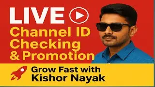 Check Your Channel ID & Get Live SEO Suggestions | Kishor Nayak Tech