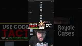 BIG 1V1 BATTLE ON ROYALECASES! #shorts #royalecases #hypedrop #packdraw #tact #rolex #ps5