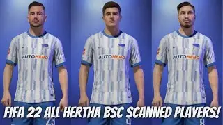 FIFA 22 | Bundesliga | All Hertha Berlin players with Real face!