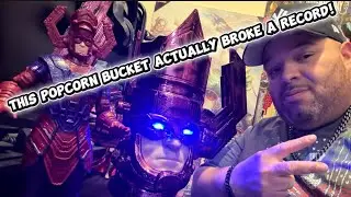 AMC Theaters Galactus Popcorn Bucket Just in time for Christmas! And it is MASSIVE! 
