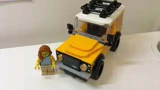 Lego time-lapse building Land Rover Defender 
