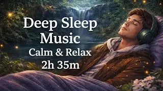 Relaxing Sleep Music to Calm the Mind | Deep Sleep & Anxiety Relief (2h 35m)