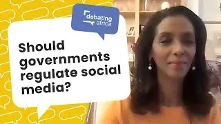 Should governments regulate social media? - Zeinab Badawi