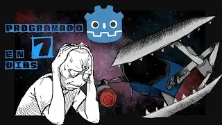 Reto CREANDO un juego en 7 DIAS con Godot - CleanSpace - IndieDev