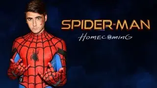 Spider-Man Homecoming Body Paint | Madalyn Cline