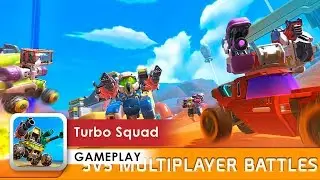 Turbo Squad Gameplay HD (Android) Build your own battle vehicle
