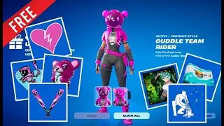 Fortnite | Как получить БЕСПЛАТНЫЙ набор обликов &laquo;Обнимашка&raquo;! (9 предметов)
