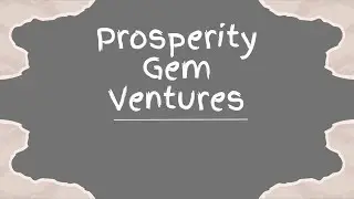 Prosperity Gem Ventures Update | PGV | Crypto 5G
