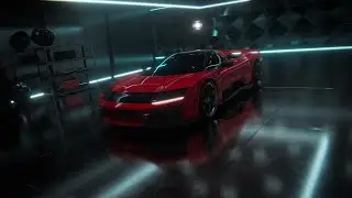 Ferrari F80 Full CGI render made in Blender