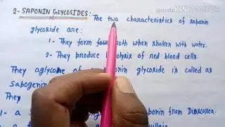 Pharmacognosy CLASSIFICATION OF GLYCOSIDE