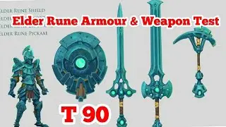 Runescape 3 Elder Rune Armour & Weapon Test
