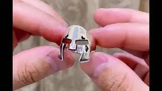 Warrior Men's silver ring | Noble Warrior | Made with Best quality 92.5% silver | Taj Mahal Silver