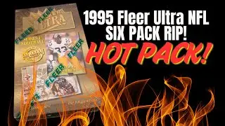 1995 Fleer Ultra NFL - Six Pack Rip + HOT PACK!