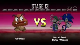Super Smash Bros Crusade (0.9.5 Demo) - Beating Classic Mode with Goomba