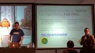 HOOKBALL presentation at H&oacute;Play 2014