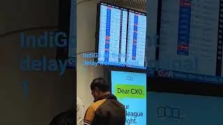 indigo all flight delay from delhi terminal 1#delhiairport #indigo #airport #