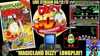 [AMSTRAD CPC] Magicland Dizzy - (Live) Longplay & Review! [Xyphoe Live Stream]